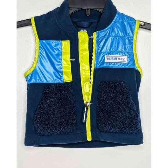 Obermeyer Kids Toddler XSmall Indy fleece Vest - Picture 1 of 3